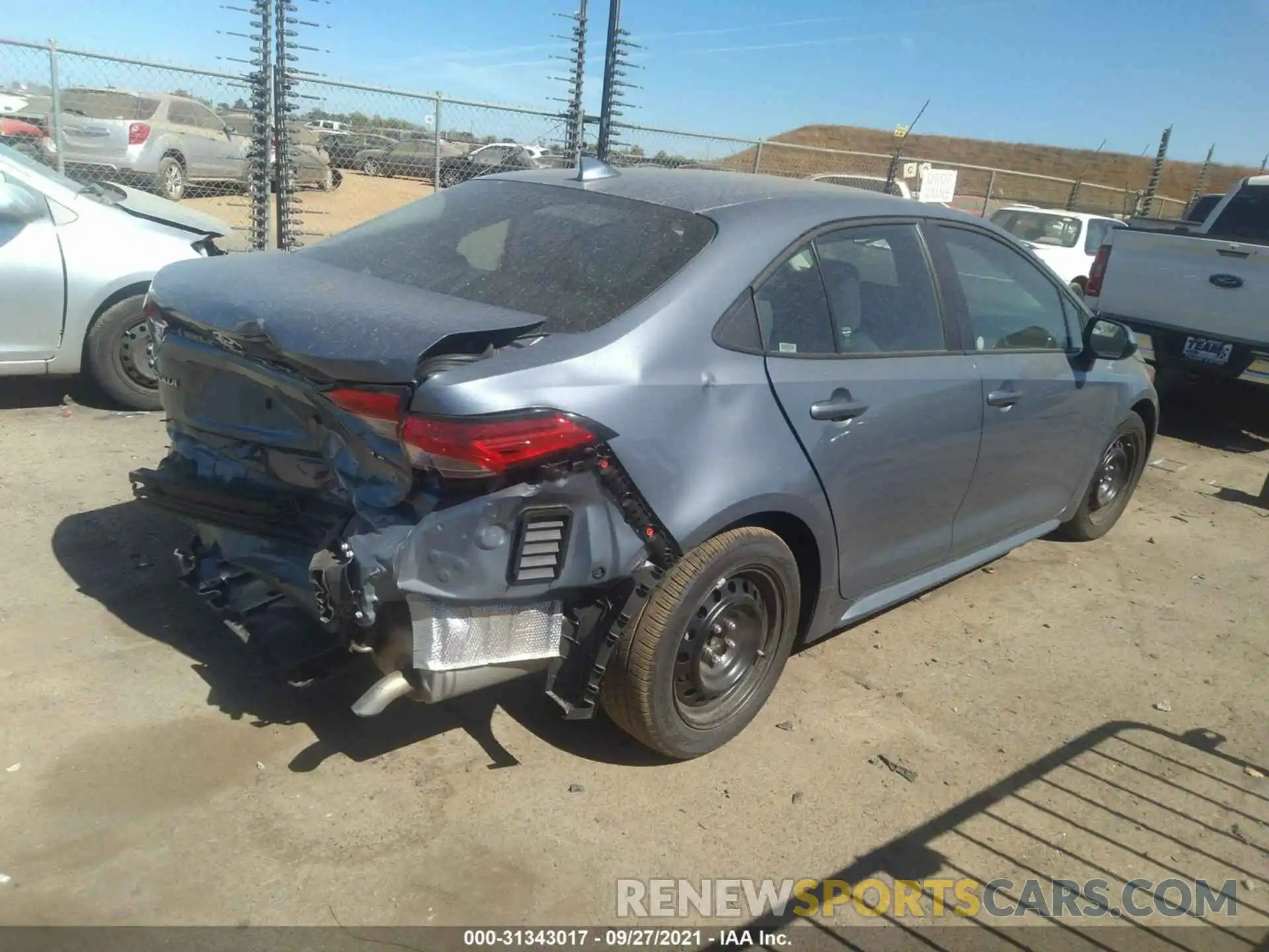 4 Photograph of a damaged car 5YFEPMAEXMP240705 TOYOTA COROLLA 2021