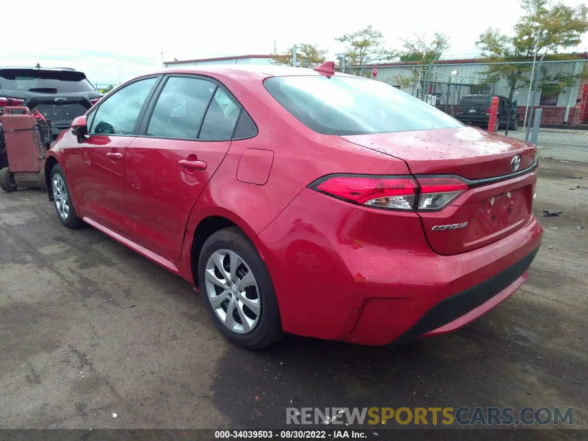 3 Photograph of a damaged car 5YFEPMAEXMP241093 TOYOTA COROLLA 2021