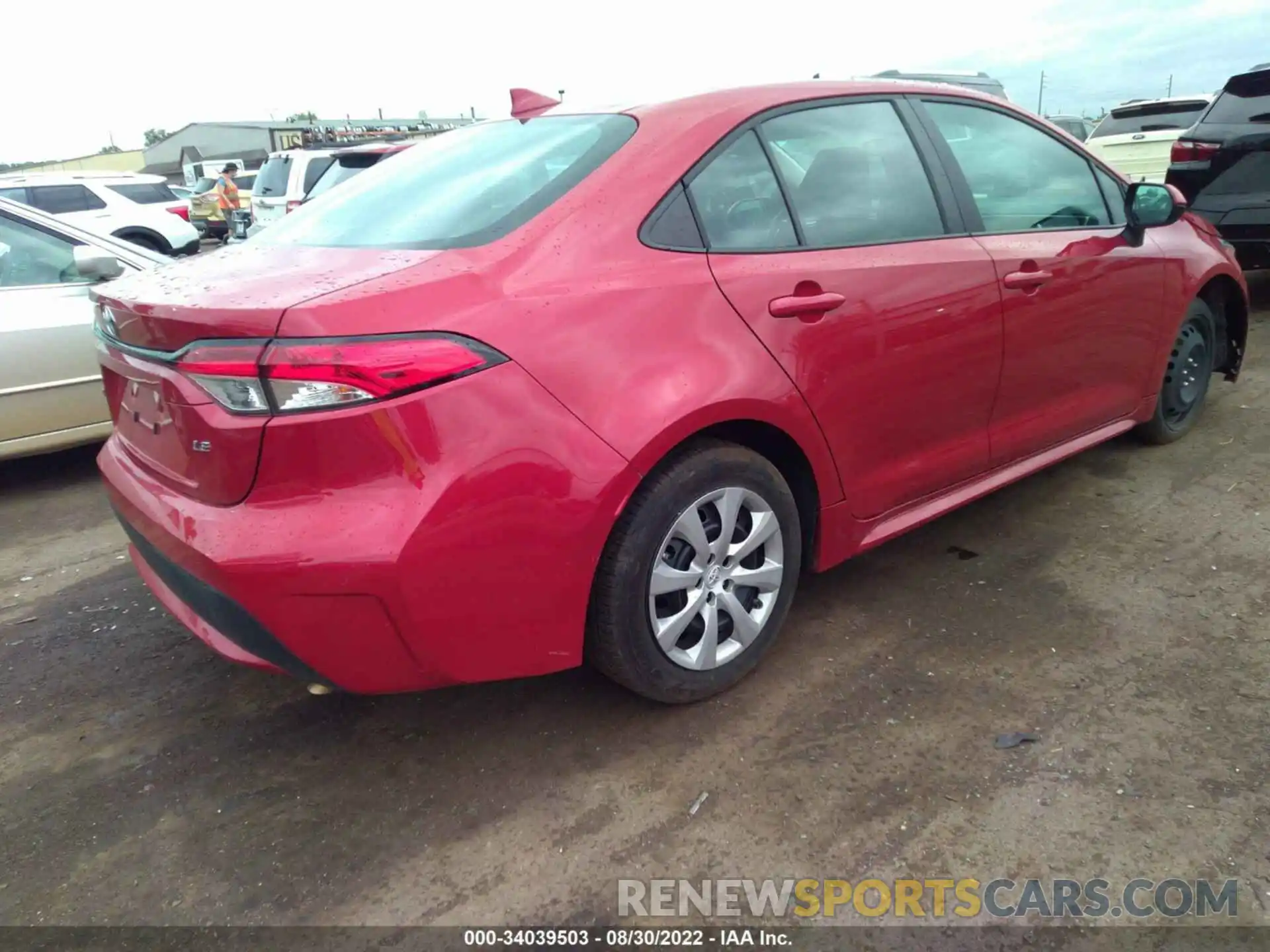 4 Photograph of a damaged car 5YFEPMAEXMP241093 TOYOTA COROLLA 2021