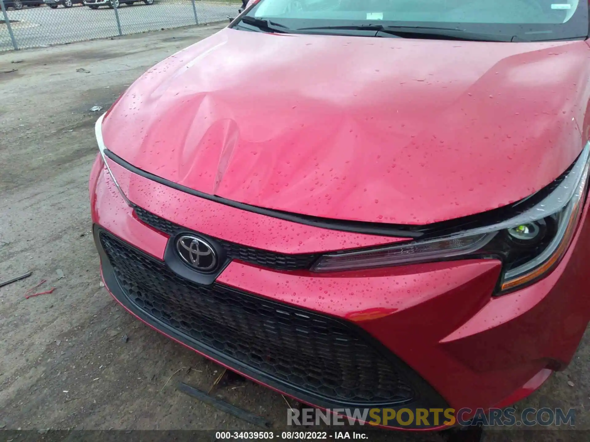 6 Photograph of a damaged car 5YFEPMAEXMP241093 TOYOTA COROLLA 2021