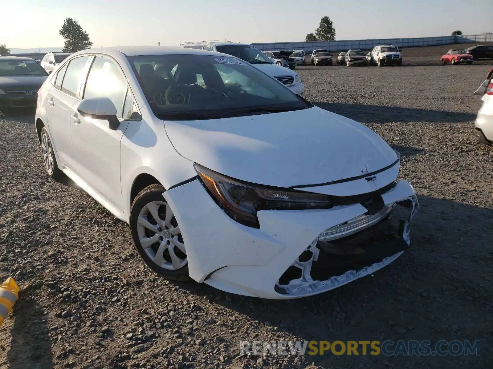 1 Photograph of a damaged car 5YFEPMAEXMP241319 TOYOTA COROLLA 2021