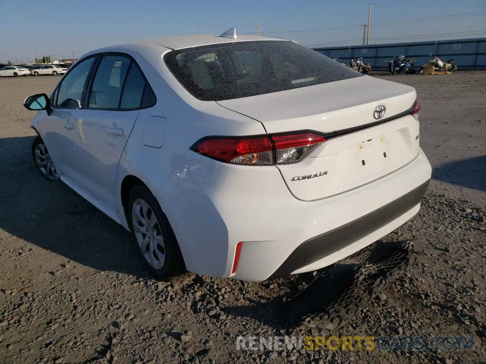 3 Photograph of a damaged car 5YFEPMAEXMP241319 TOYOTA COROLLA 2021