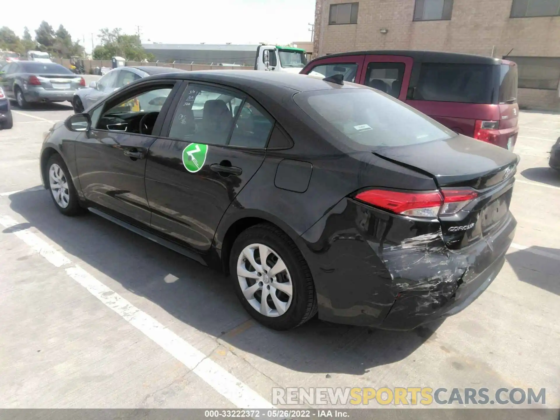 3 Photograph of a damaged car 5YFEPMAEXMP242308 TOYOTA COROLLA 2021