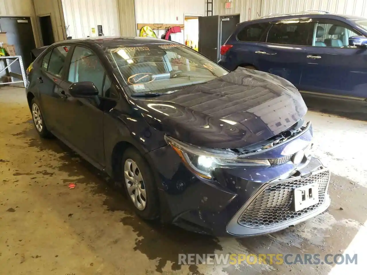 1 Photograph of a damaged car 5YFEPMAEXMP242325 TOYOTA COROLLA 2021