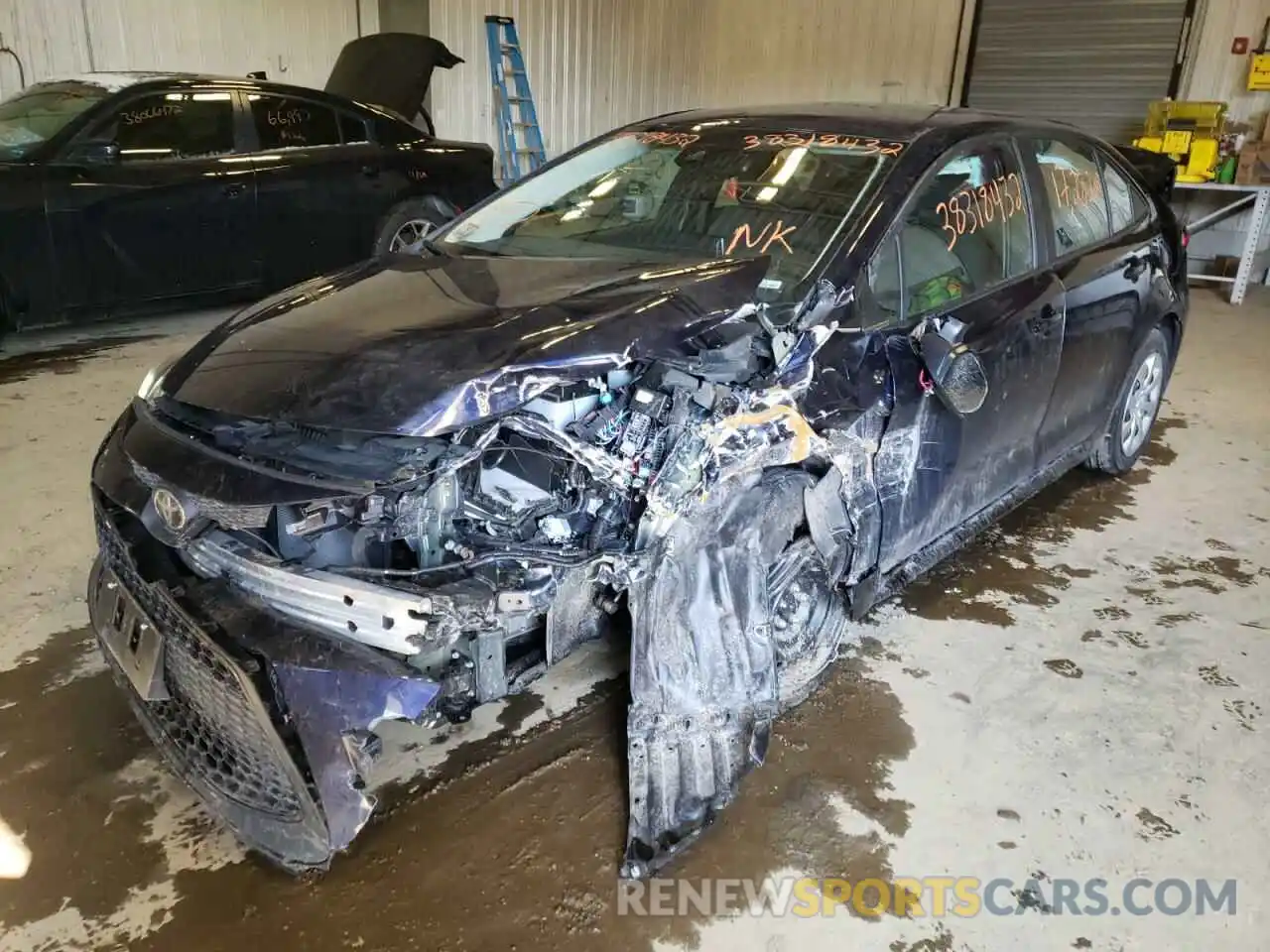 2 Photograph of a damaged car 5YFEPMAEXMP242325 TOYOTA COROLLA 2021