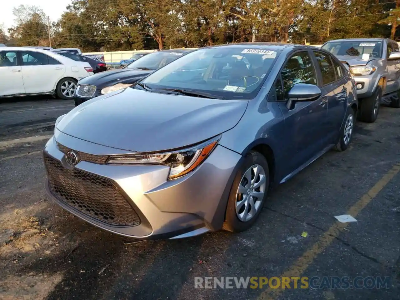 2 Photograph of a damaged car 5YFEPMAEXMP242809 TOYOTA COROLLA 2021