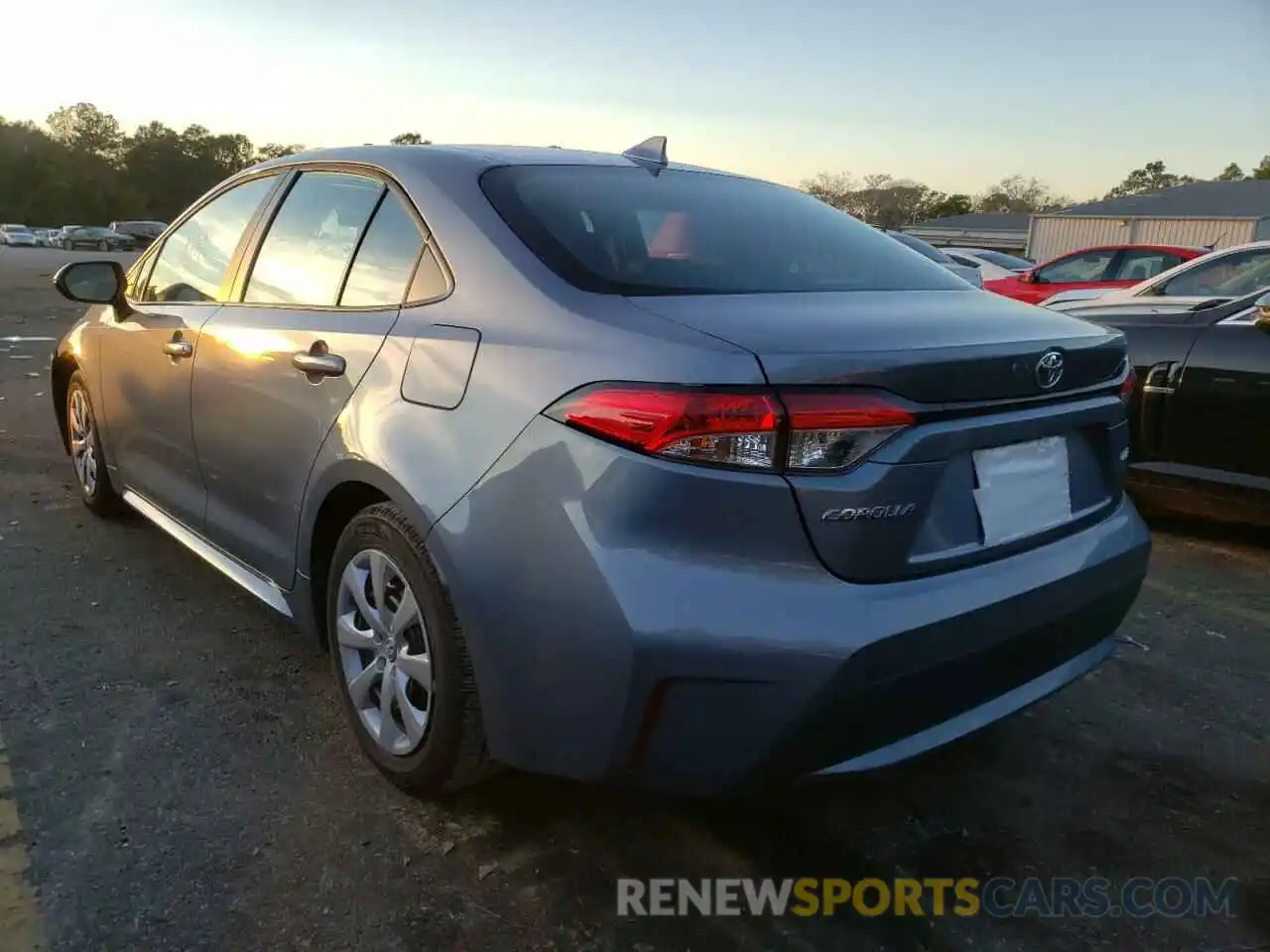 3 Photograph of a damaged car 5YFEPMAEXMP242809 TOYOTA COROLLA 2021