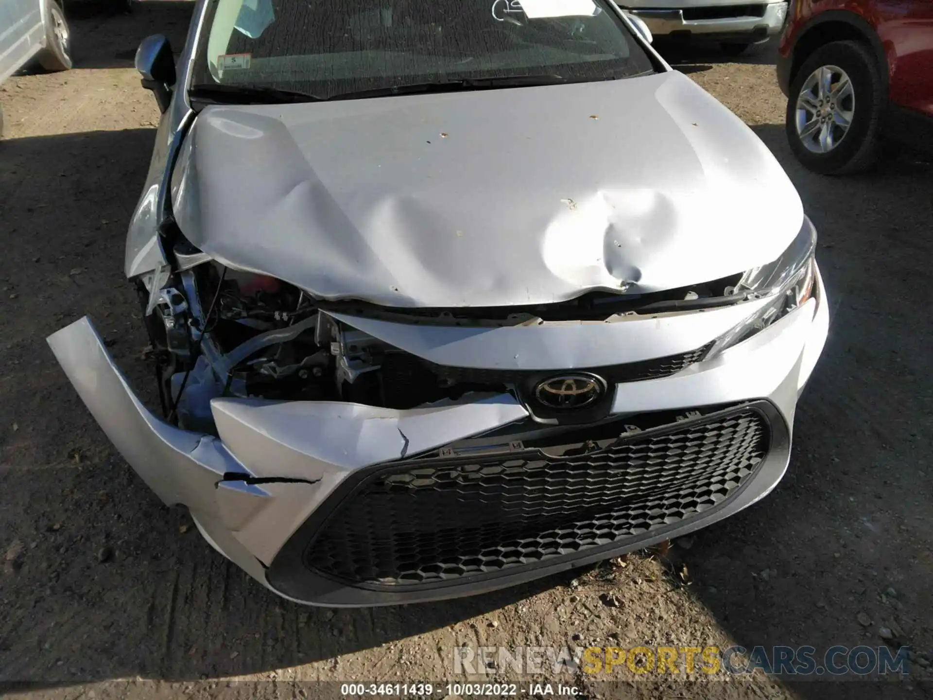 6 Photograph of a damaged car 5YFEPMAEXMP242888 TOYOTA COROLLA 2021