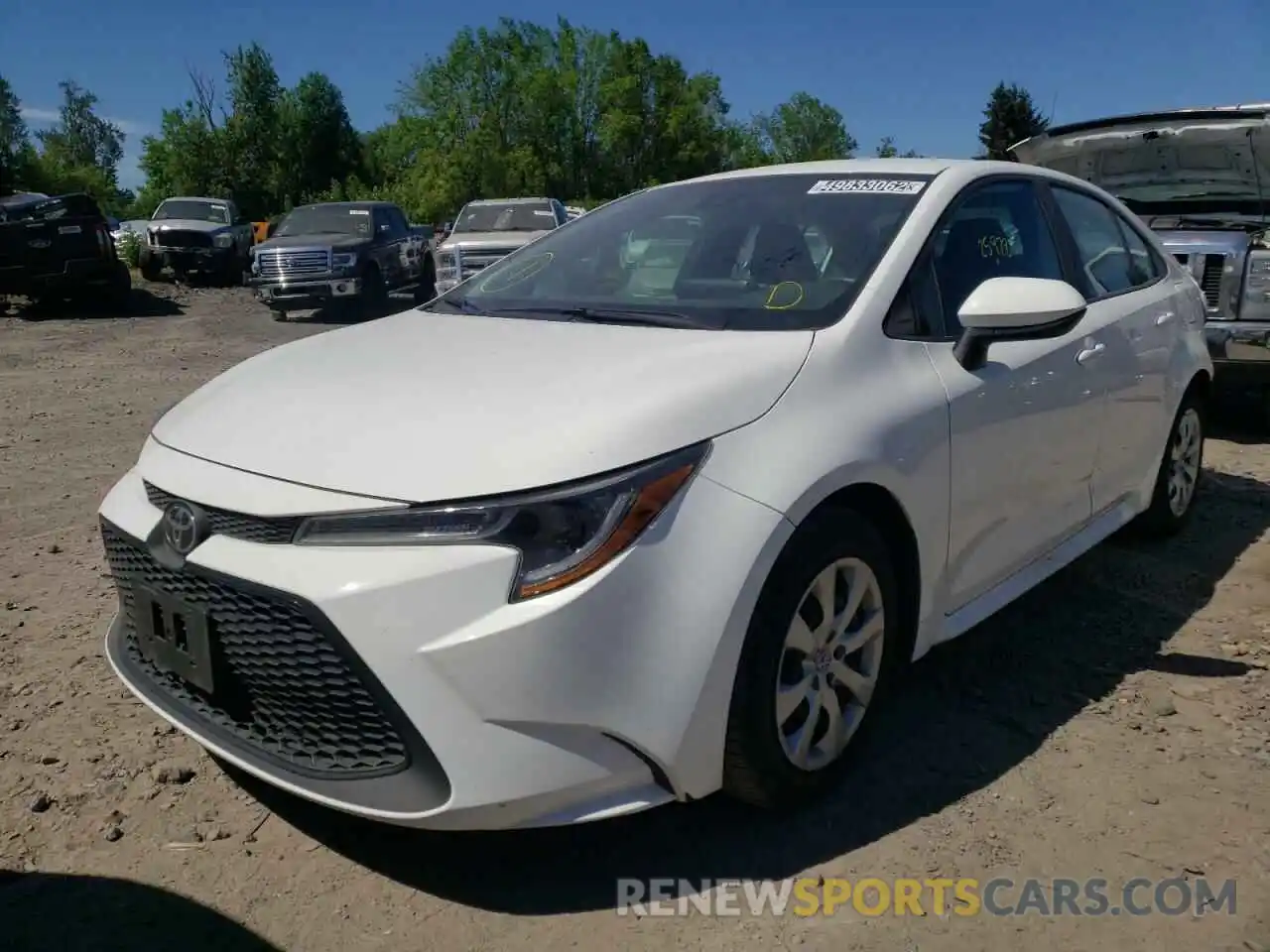 2 Photograph of a damaged car 5YFEPMAEXMP243118 TOYOTA COROLLA 2021