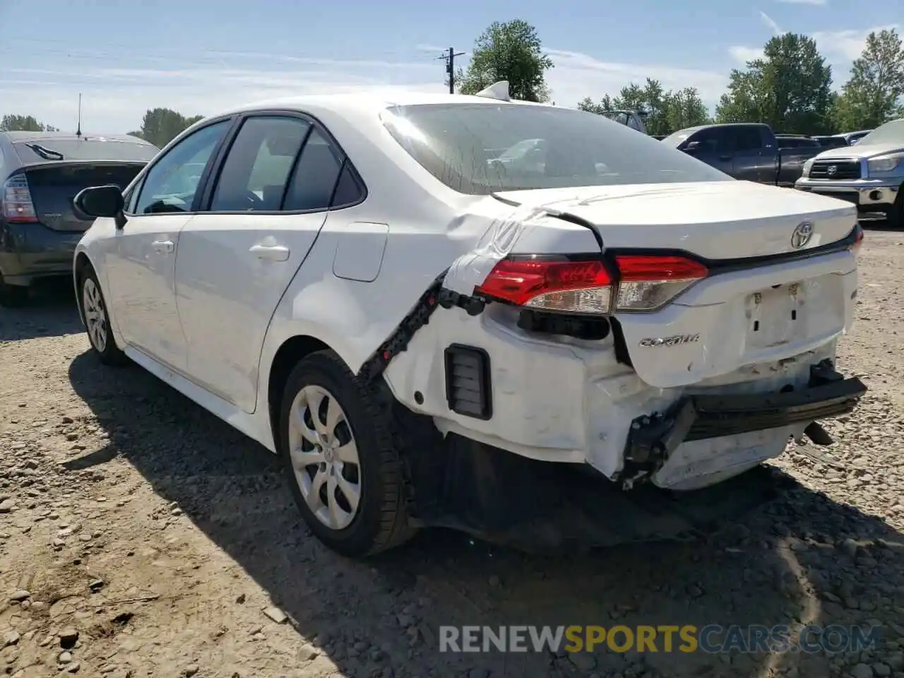 3 Photograph of a damaged car 5YFEPMAEXMP243118 TOYOTA COROLLA 2021