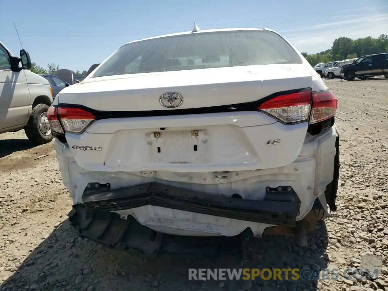 9 Photograph of a damaged car 5YFEPMAEXMP243118 TOYOTA COROLLA 2021