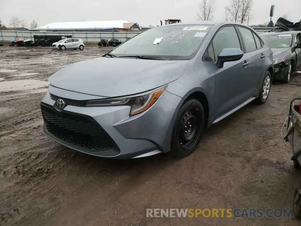 2 Photograph of a damaged car 5YFEPMAEXMP244530 TOYOTA COROLLA 2021