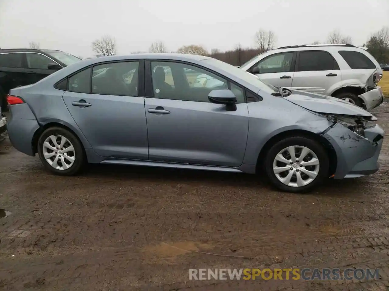 9 Photograph of a damaged car 5YFEPMAEXMP244530 TOYOTA COROLLA 2021