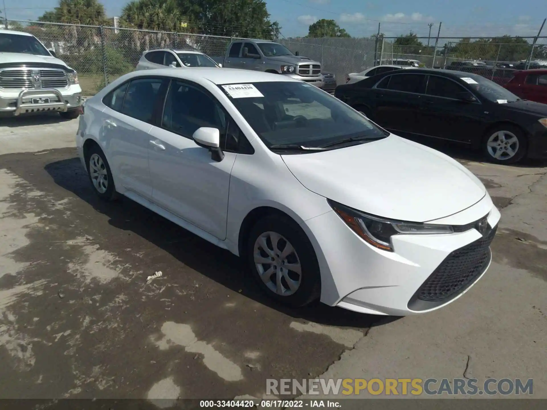 1 Photograph of a damaged car 5YFEPMAEXMP244561 TOYOTA COROLLA 2021