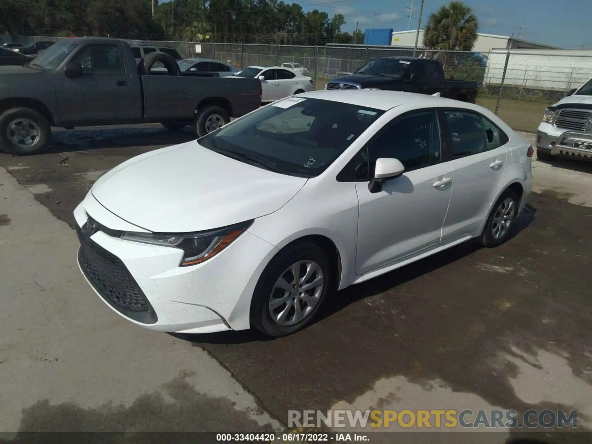 2 Photograph of a damaged car 5YFEPMAEXMP244561 TOYOTA COROLLA 2021