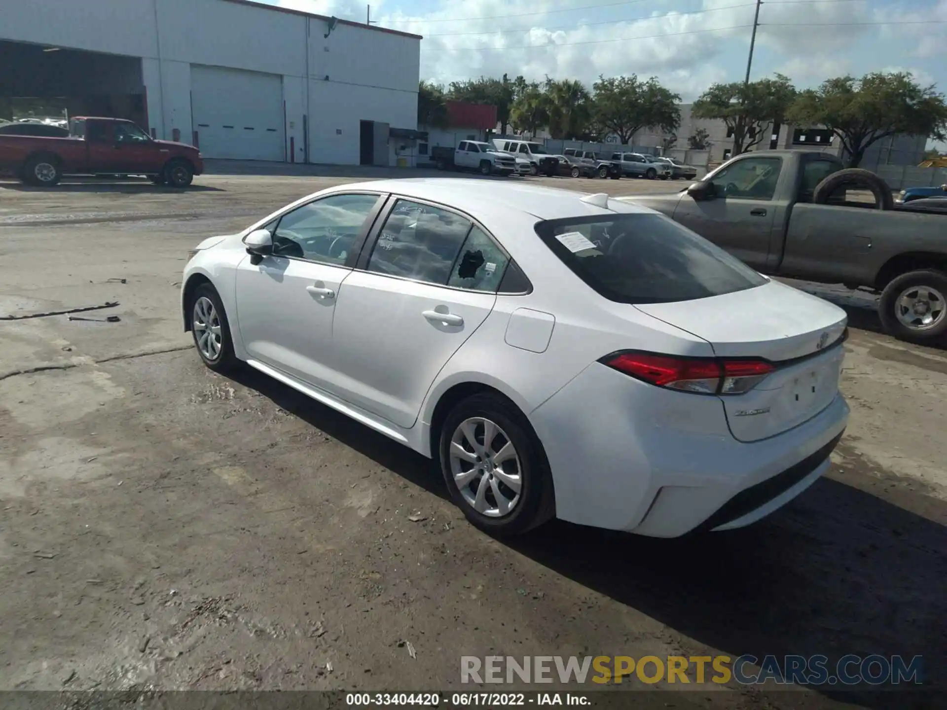 3 Photograph of a damaged car 5YFEPMAEXMP244561 TOYOTA COROLLA 2021