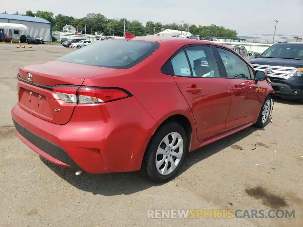 4 Photograph of a damaged car 5YFEPMAEXMP245404 TOYOTA COROLLA 2021