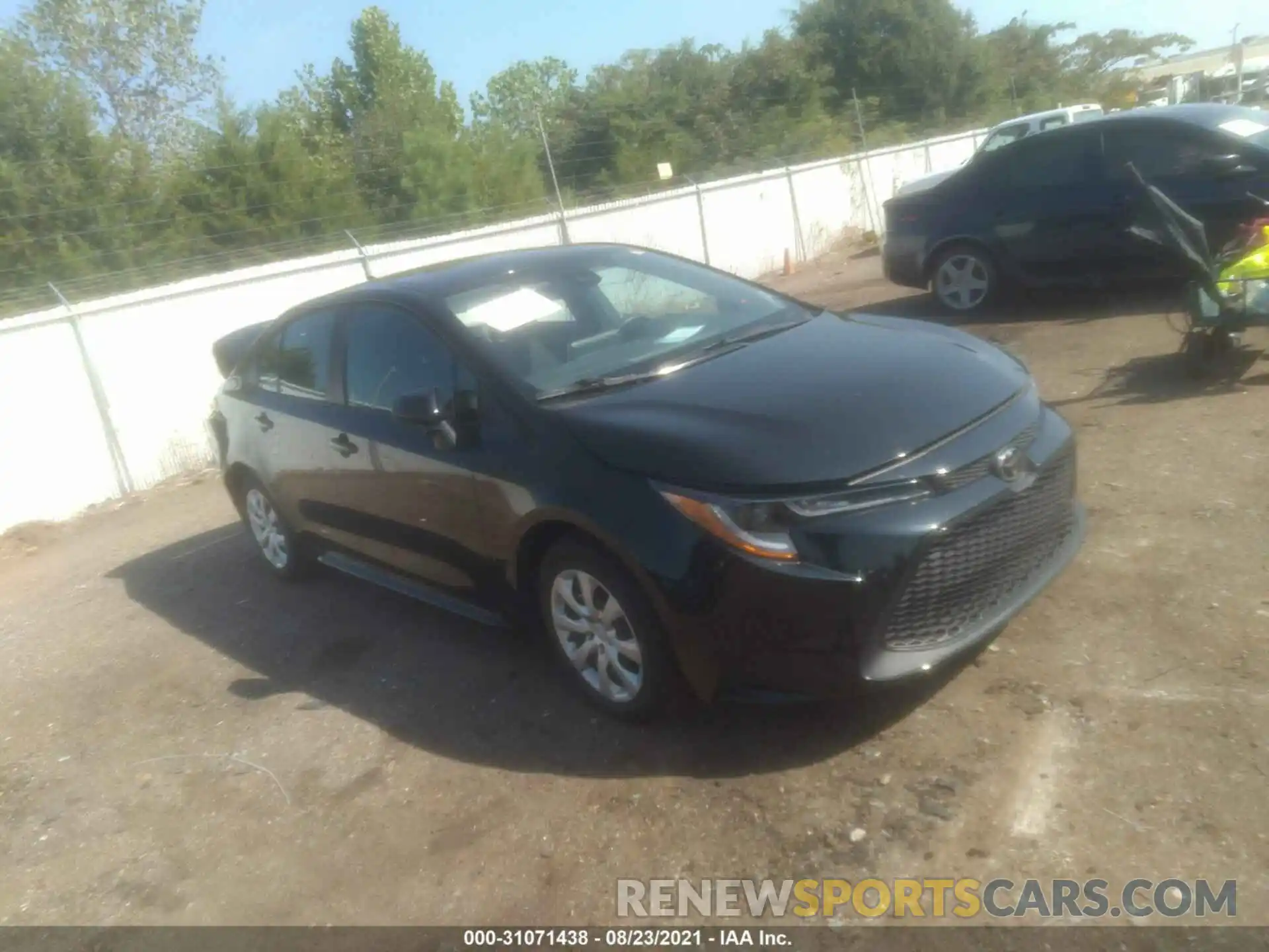 1 Photograph of a damaged car 5YFEPMAEXMP248707 TOYOTA COROLLA 2021