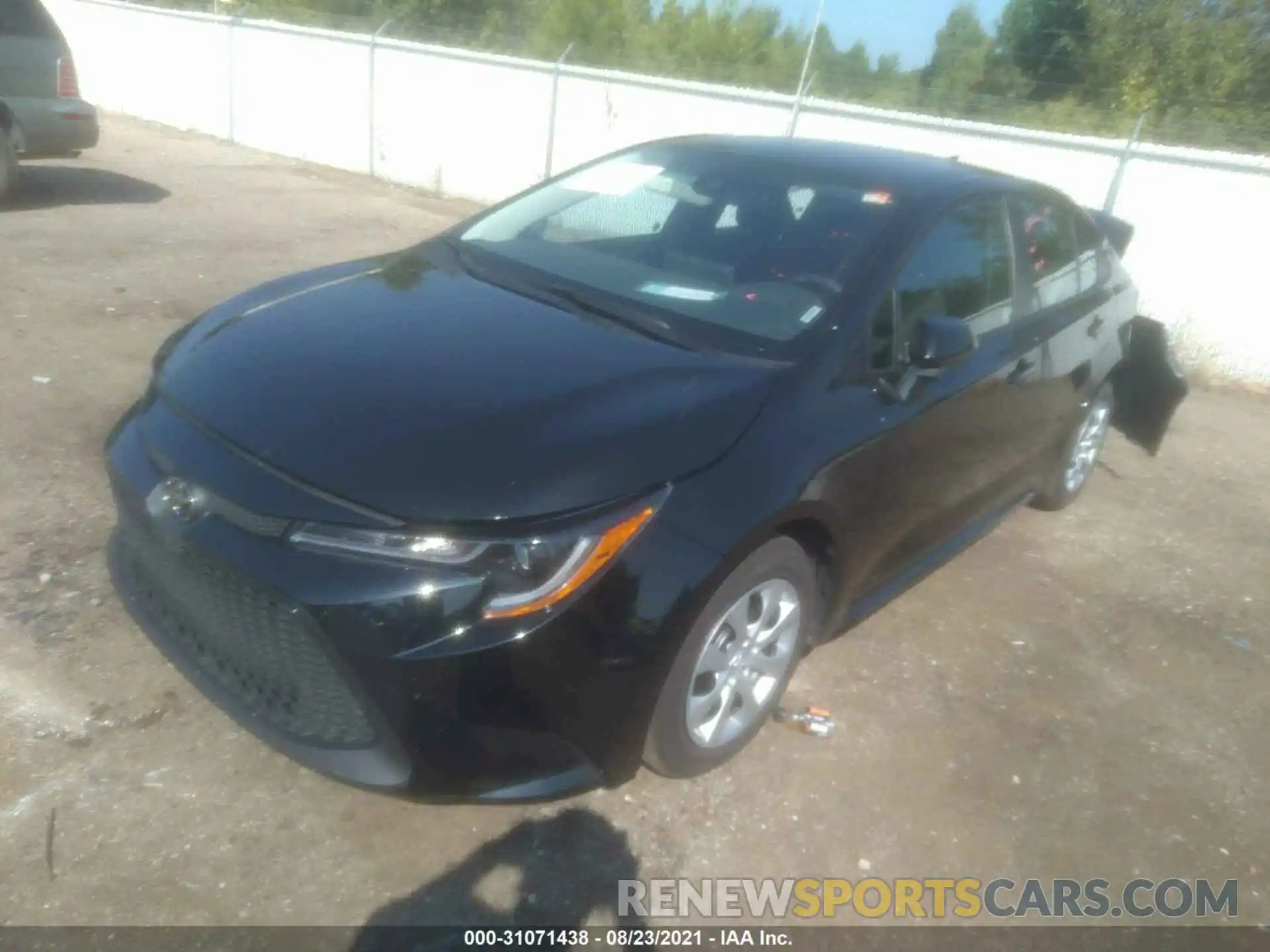 2 Photograph of a damaged car 5YFEPMAEXMP248707 TOYOTA COROLLA 2021