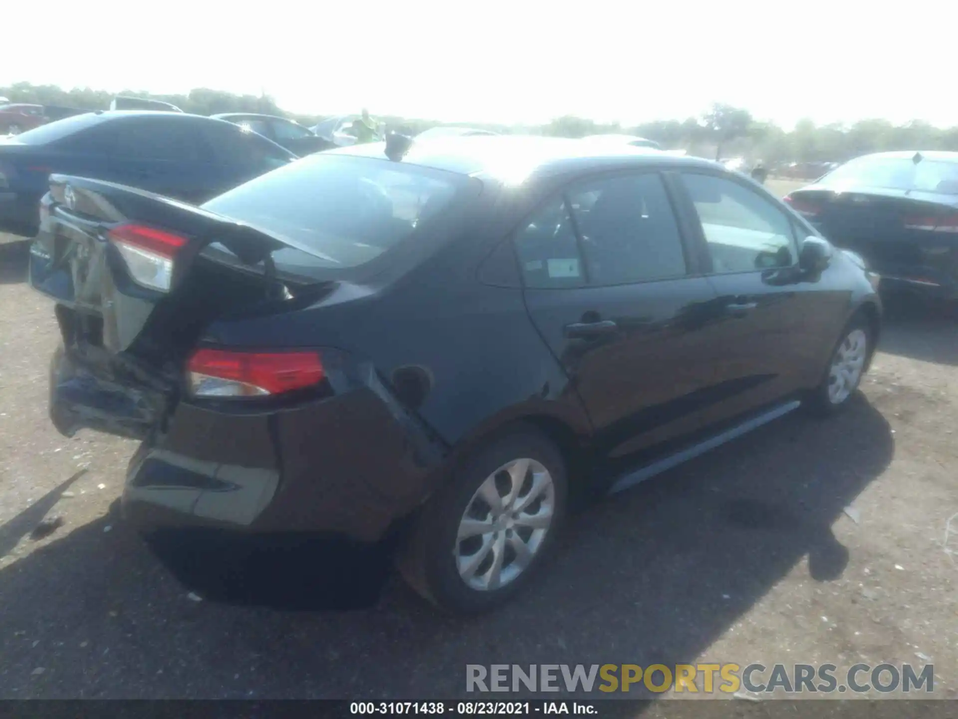 4 Photograph of a damaged car 5YFEPMAEXMP248707 TOYOTA COROLLA 2021