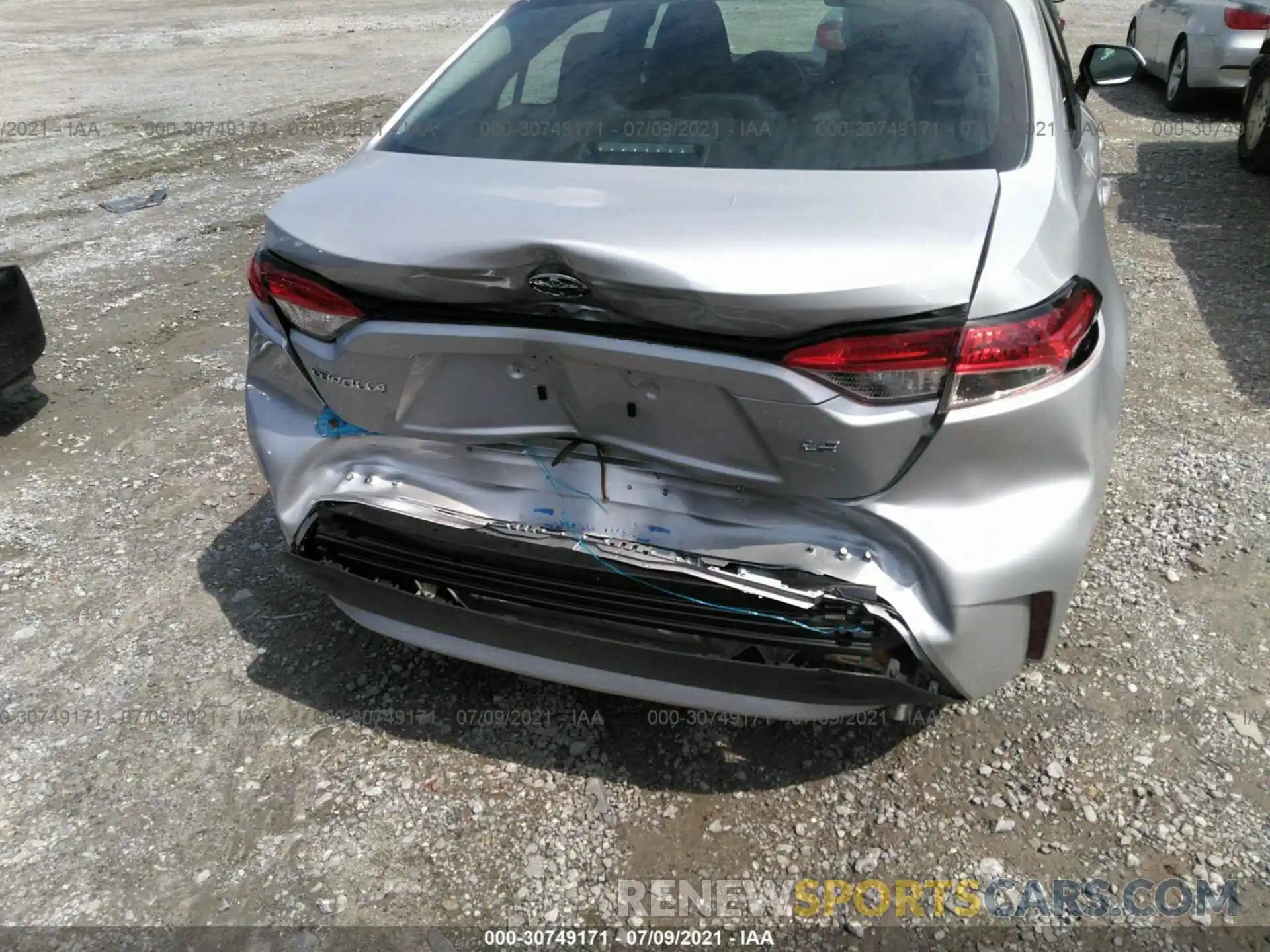 6 Photograph of a damaged car 5YFEPMAEXMP250778 TOYOTA COROLLA 2021