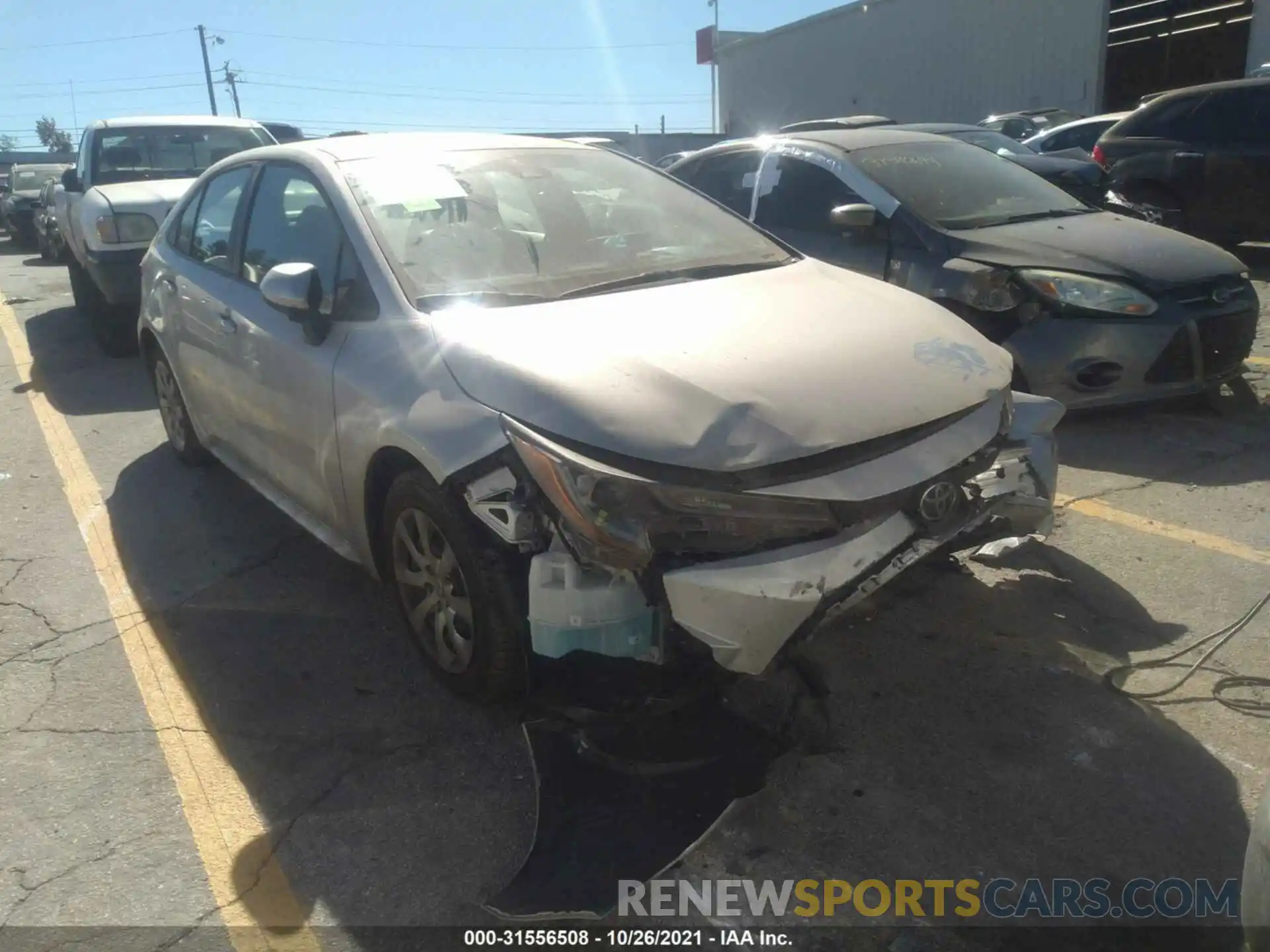 1 Photograph of a damaged car 5YFEPMAEXMP251008 TOYOTA COROLLA 2021