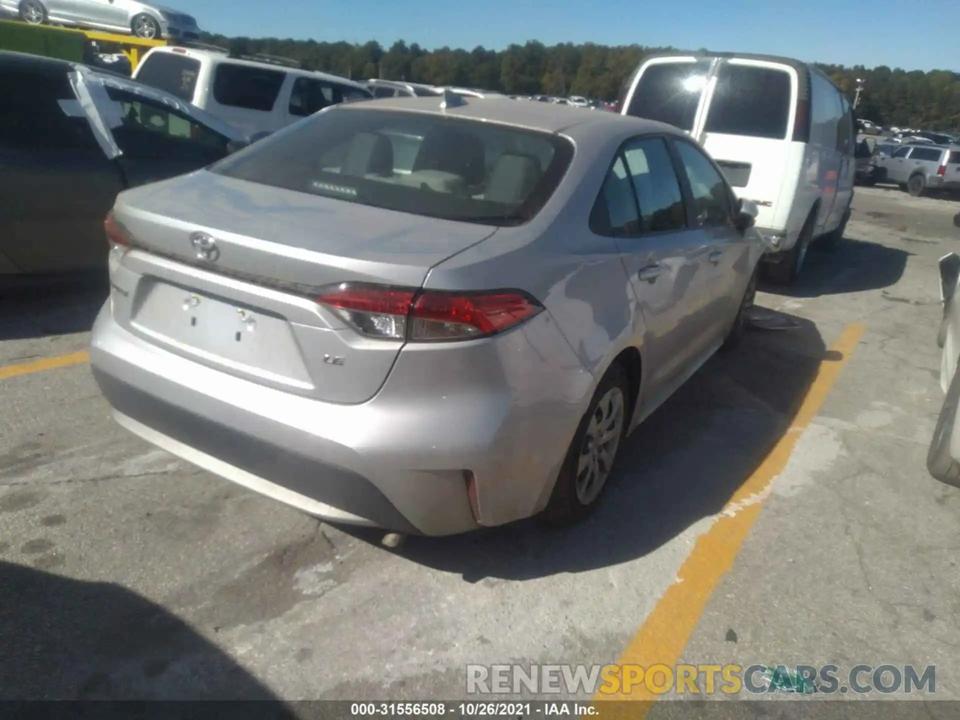 4 Photograph of a damaged car 5YFEPMAEXMP251008 TOYOTA COROLLA 2021