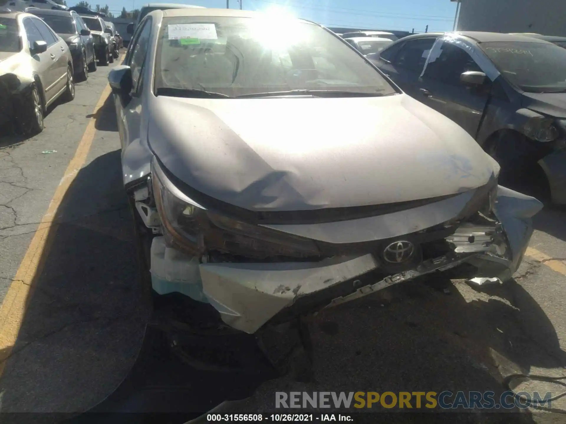 6 Photograph of a damaged car 5YFEPMAEXMP251008 TOYOTA COROLLA 2021