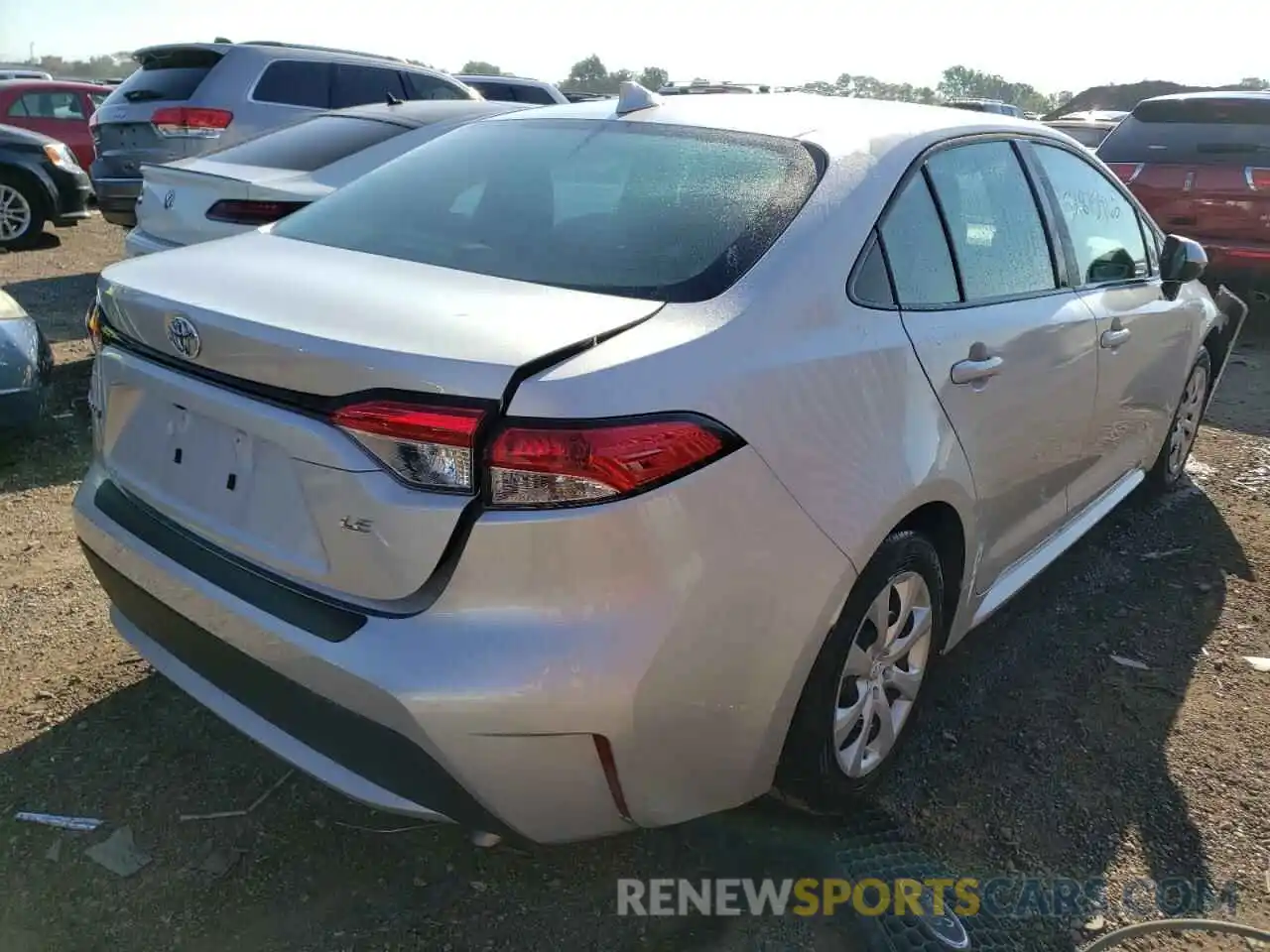 4 Photograph of a damaged car 5YFEPMAEXMP252420 TOYOTA COROLLA 2021