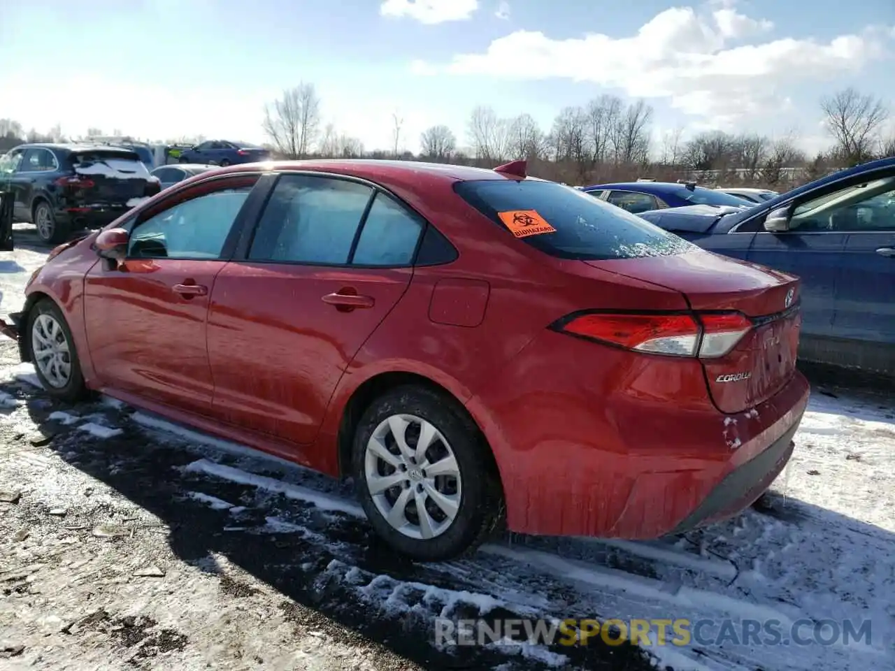 3 Photograph of a damaged car 5YFEPMAEXMP253485 TOYOTA COROLLA 2021