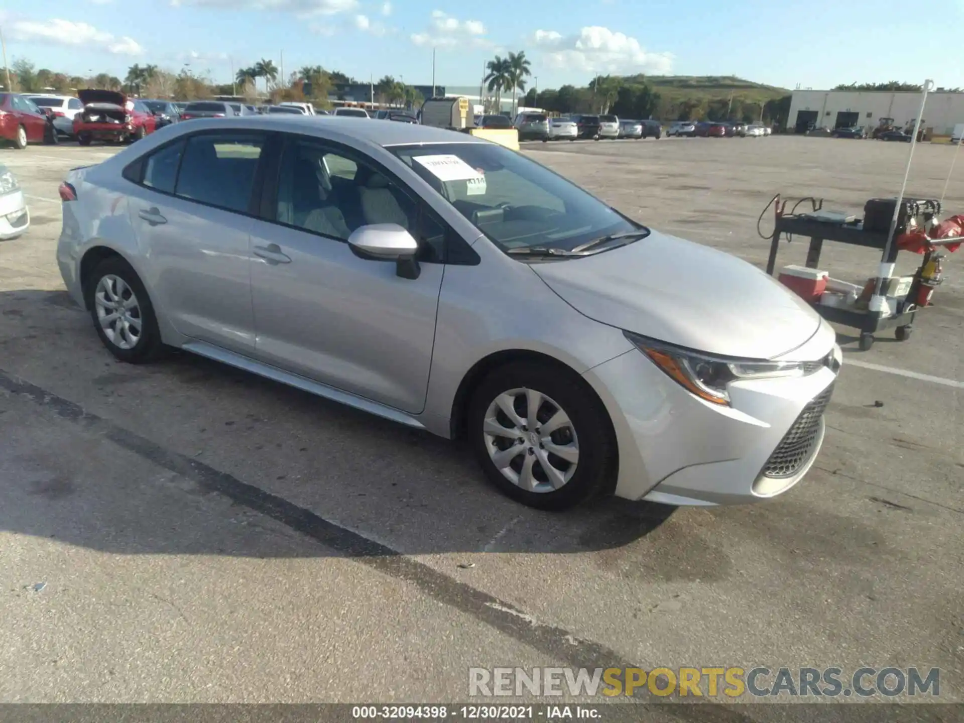 1 Photograph of a damaged car 5YFEPMAEXMP254426 TOYOTA COROLLA 2021