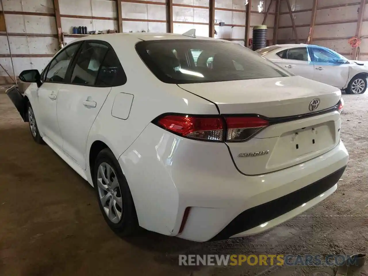 3 Photograph of a damaged car 5YFEPMAEXMP256046 TOYOTA COROLLA 2021