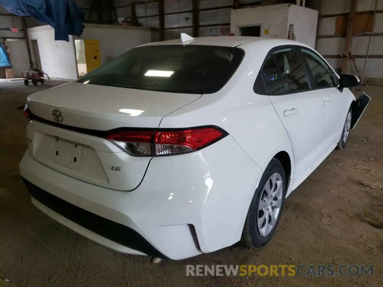 4 Photograph of a damaged car 5YFEPMAEXMP256046 TOYOTA COROLLA 2021