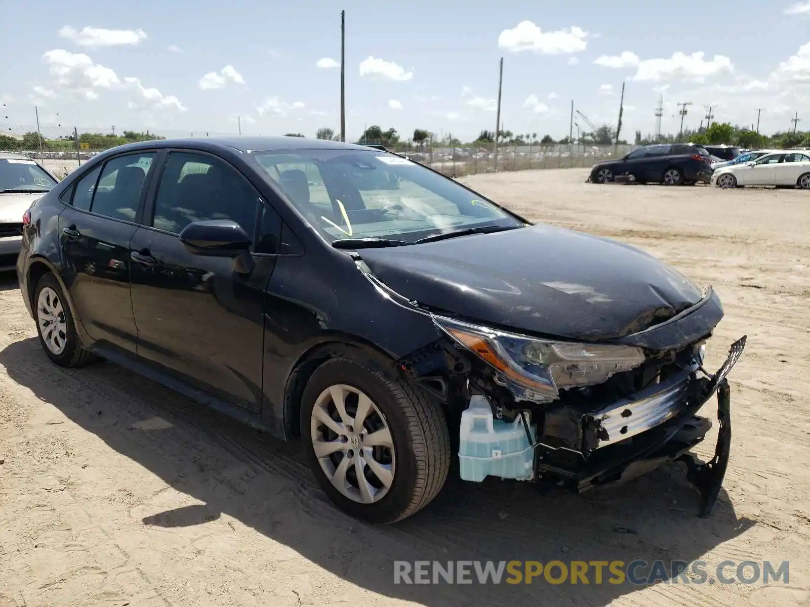 1 Photograph of a damaged car 5YFEPMAEXMP260100 TOYOTA COROLLA 2021