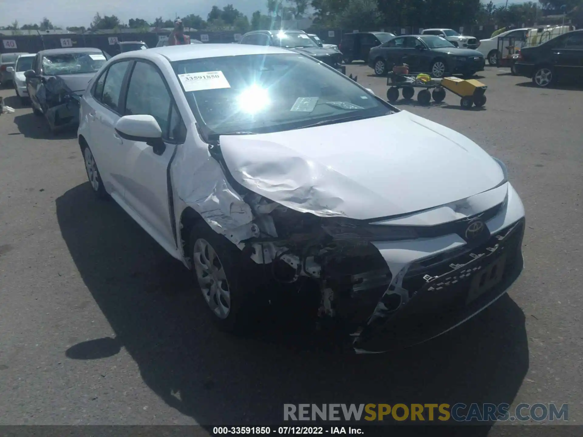 6 Photograph of a damaged car 5YFEPMAEXMP261716 TOYOTA COROLLA 2021