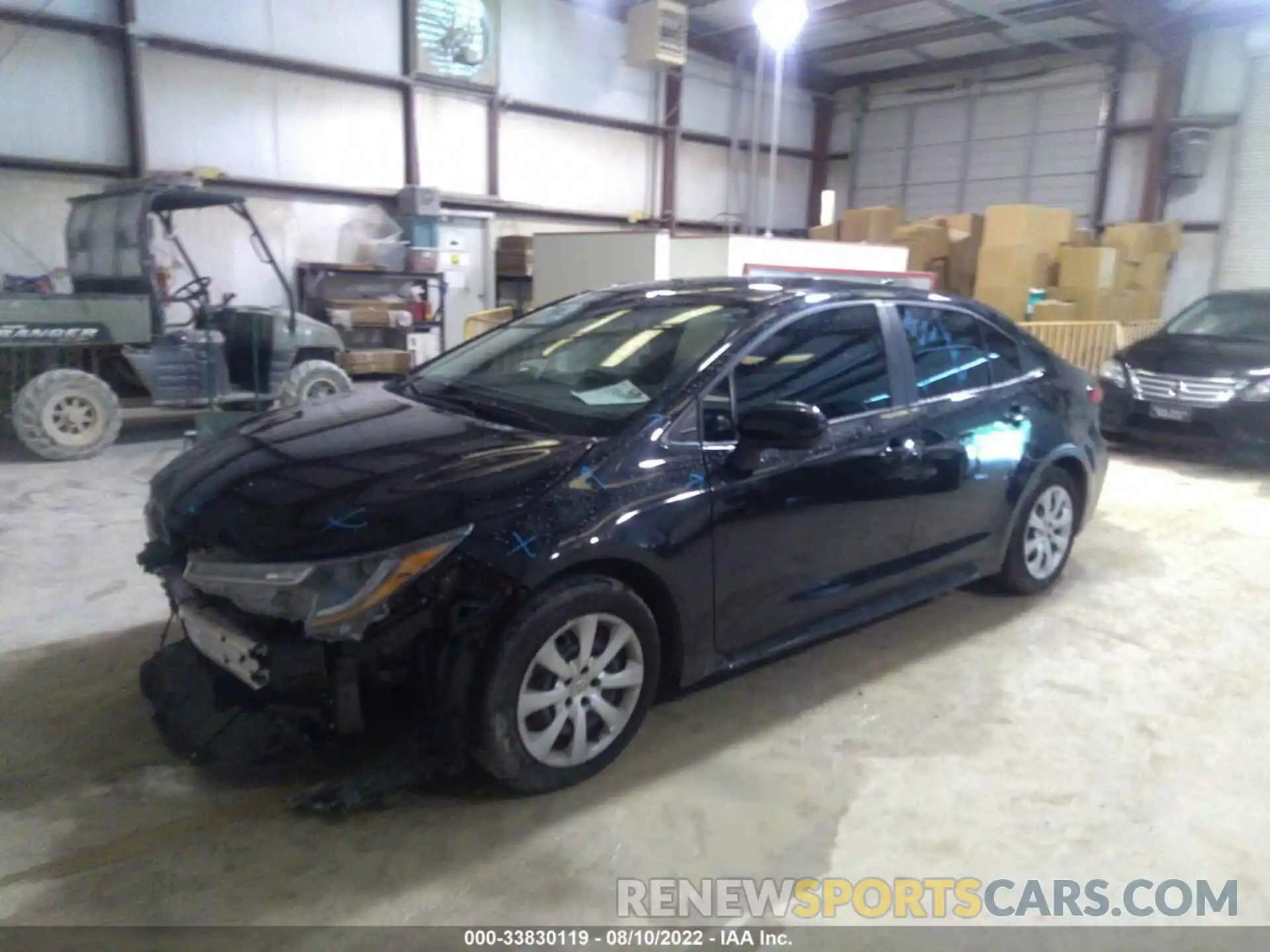 2 Photograph of a damaged car 5YFEPMAEXMP264292 TOYOTA COROLLA 2021