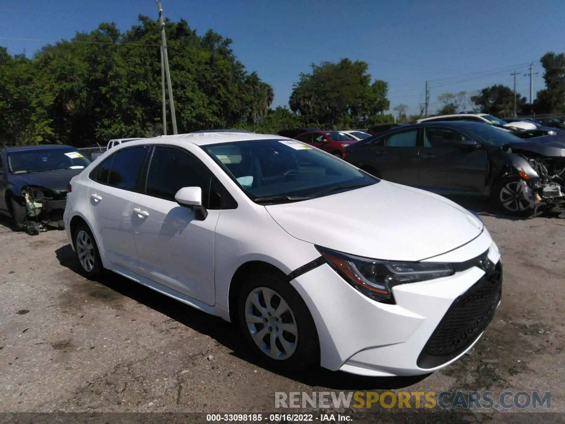 1 Photograph of a damaged car 5YFEPMAEXMP265796 TOYOTA COROLLA 2021