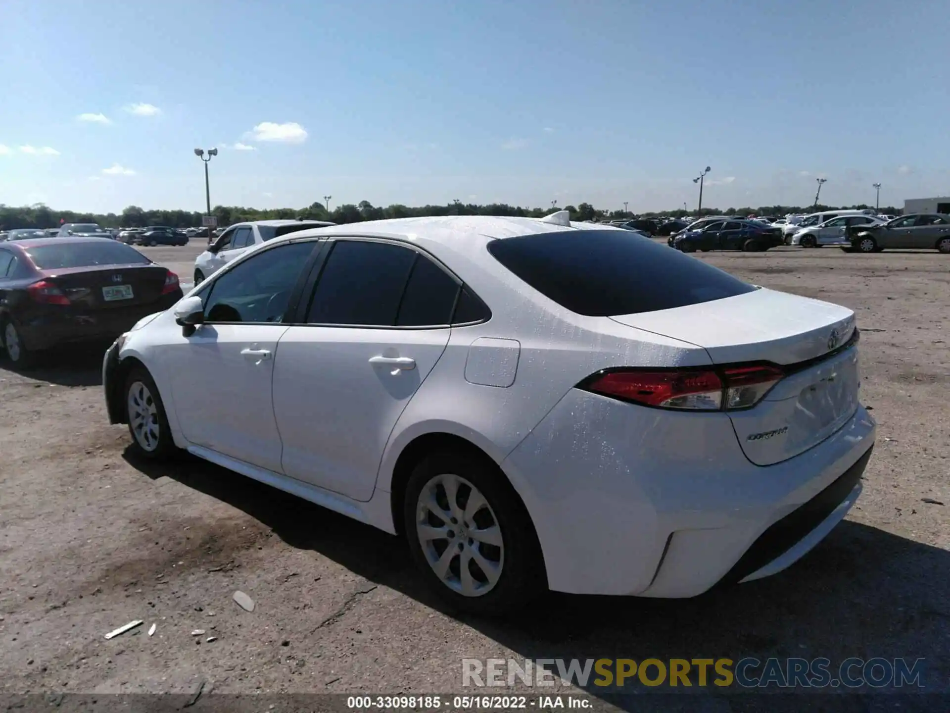 3 Photograph of a damaged car 5YFEPMAEXMP265796 TOYOTA COROLLA 2021