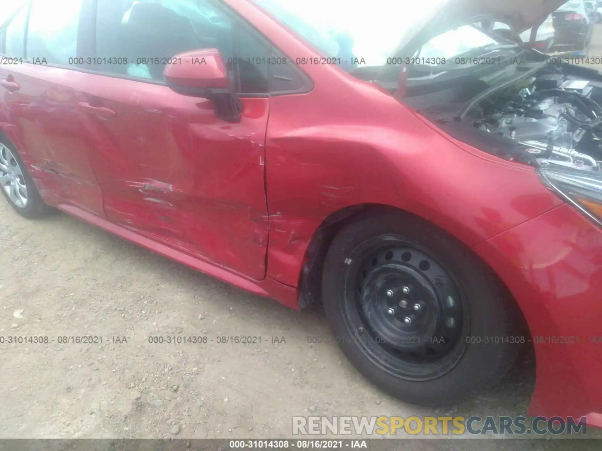 6 Photograph of a damaged car 5YFEPMAEXMP265815 TOYOTA COROLLA 2021