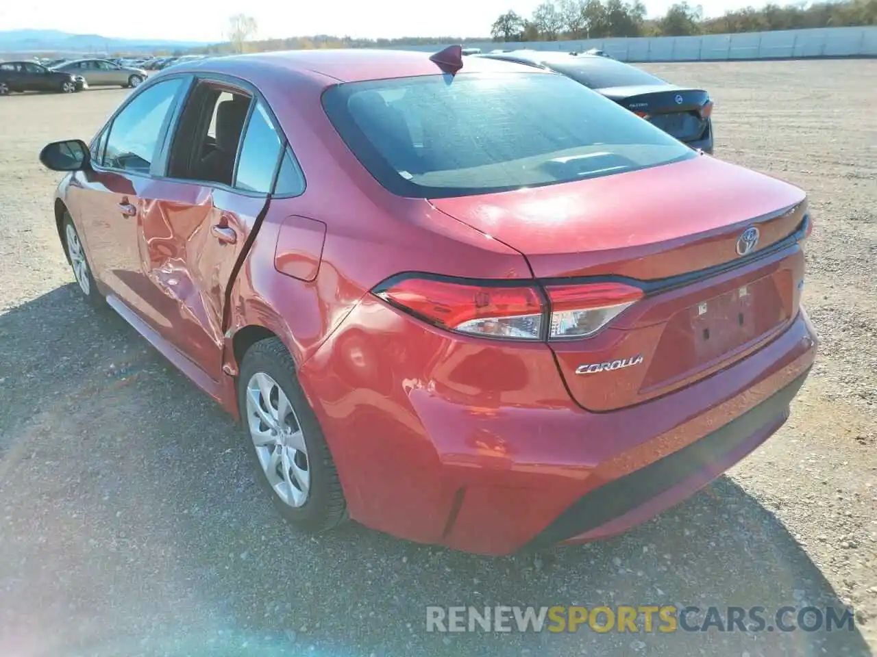 3 Photograph of a damaged car 5YFEPMAEXMP265989 TOYOTA COROLLA 2021