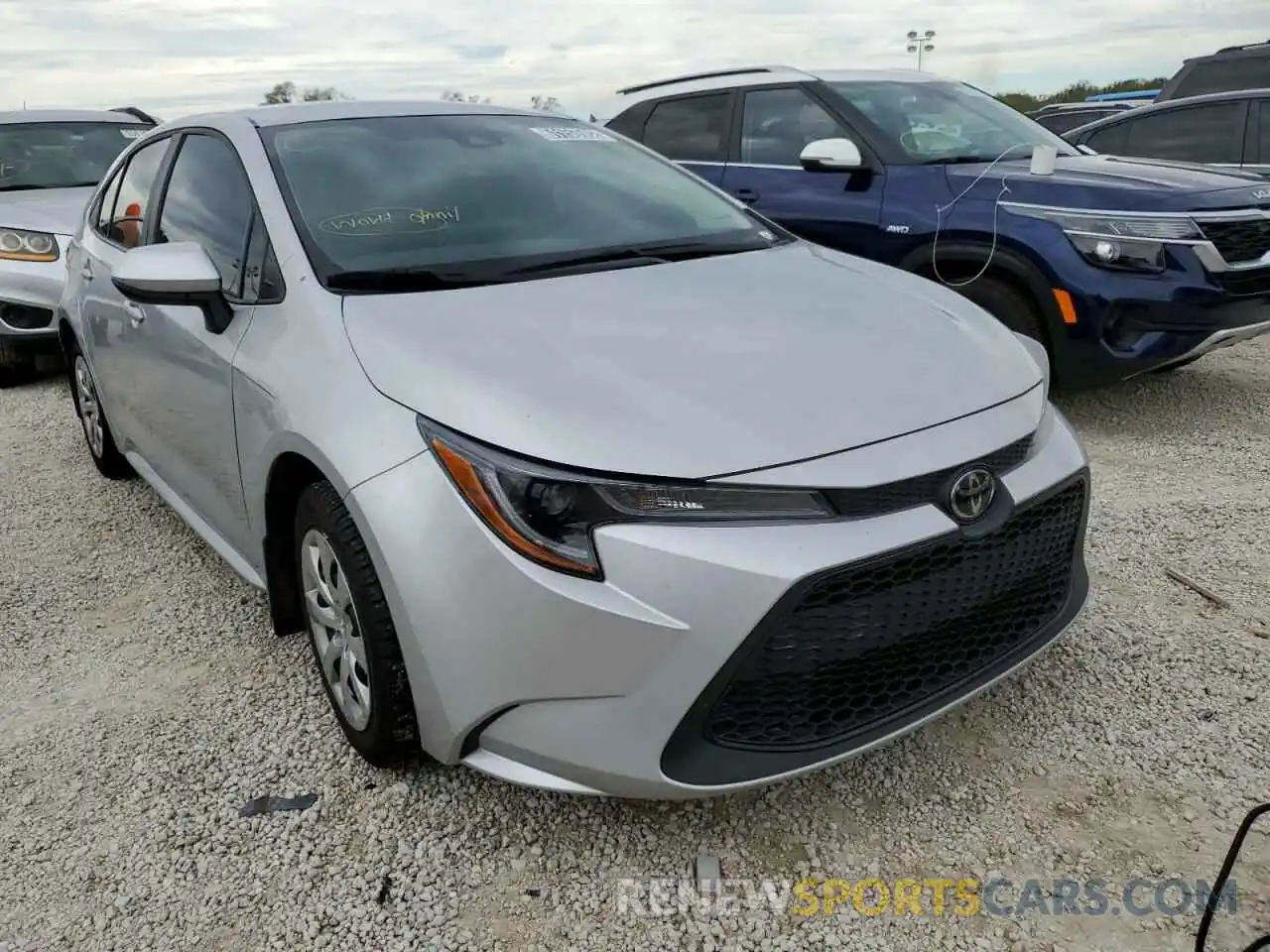 1 Photograph of a damaged car 5YFEPMAEXMP266379 TOYOTA COROLLA 2021