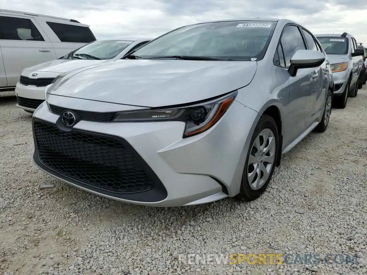 2 Photograph of a damaged car 5YFEPMAEXMP266379 TOYOTA COROLLA 2021