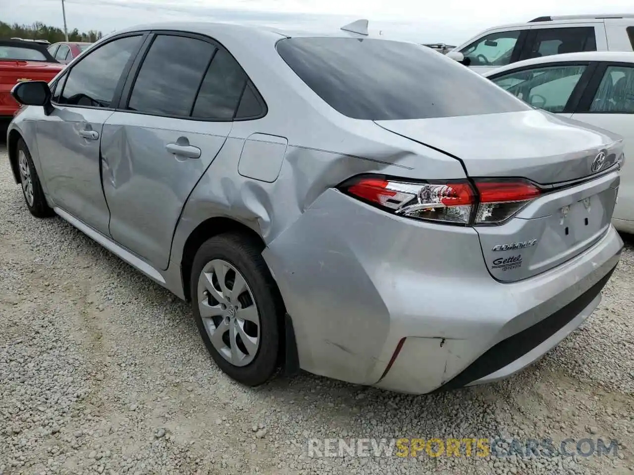 9 Photograph of a damaged car 5YFEPMAEXMP266379 TOYOTA COROLLA 2021