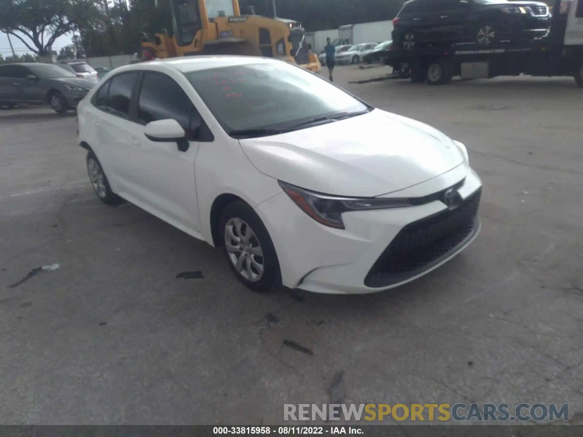 1 Photograph of a damaged car 5YFEPMAEXMP267175 TOYOTA COROLLA 2021