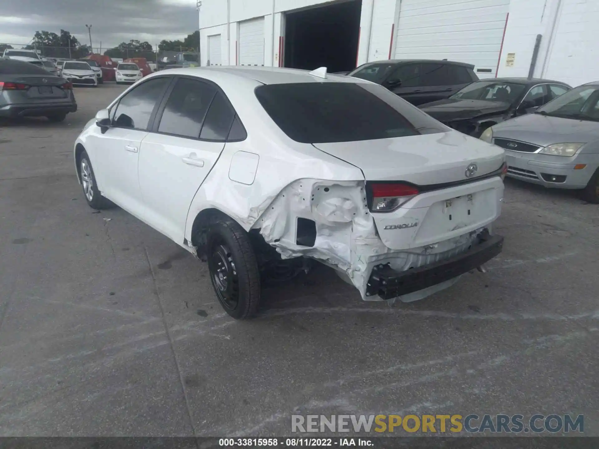 3 Photograph of a damaged car 5YFEPMAEXMP267175 TOYOTA COROLLA 2021