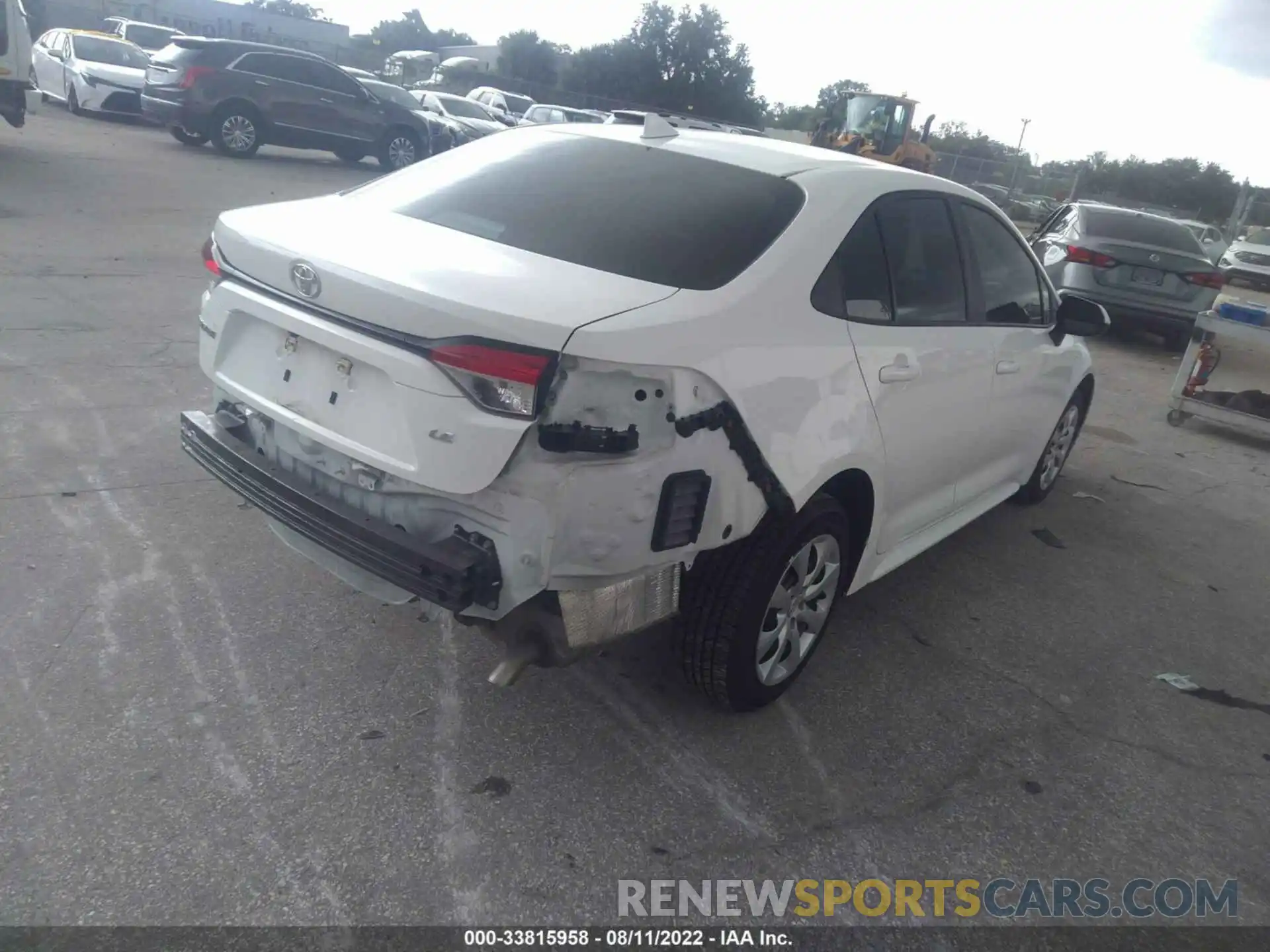 4 Photograph of a damaged car 5YFEPMAEXMP267175 TOYOTA COROLLA 2021