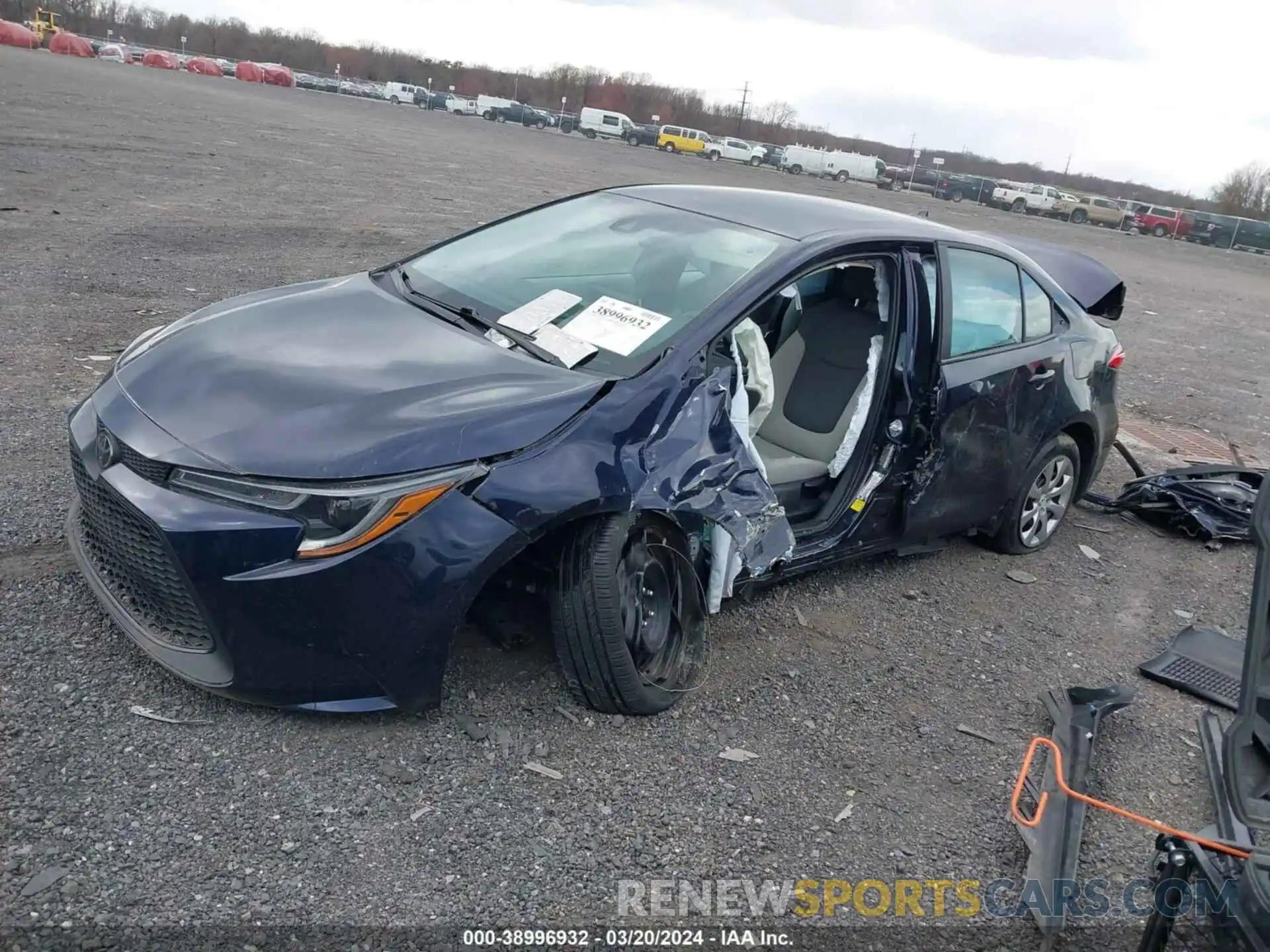 2 Photograph of a damaged car 5YFEPMAEXMP268293 TOYOTA COROLLA 2021