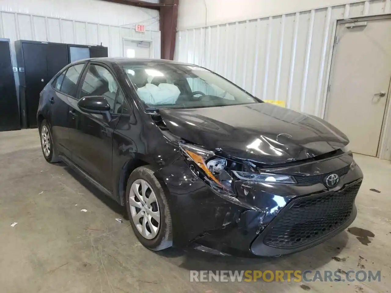 1 Photograph of a damaged car 5YFEPMAEXMP268634 TOYOTA COROLLA 2021