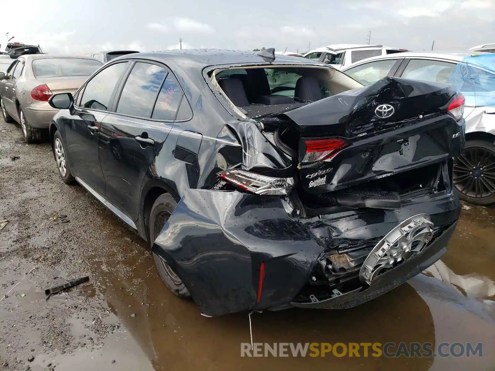 3 Photograph of a damaged car 5YFEPMAEXMP269377 TOYOTA COROLLA 2021