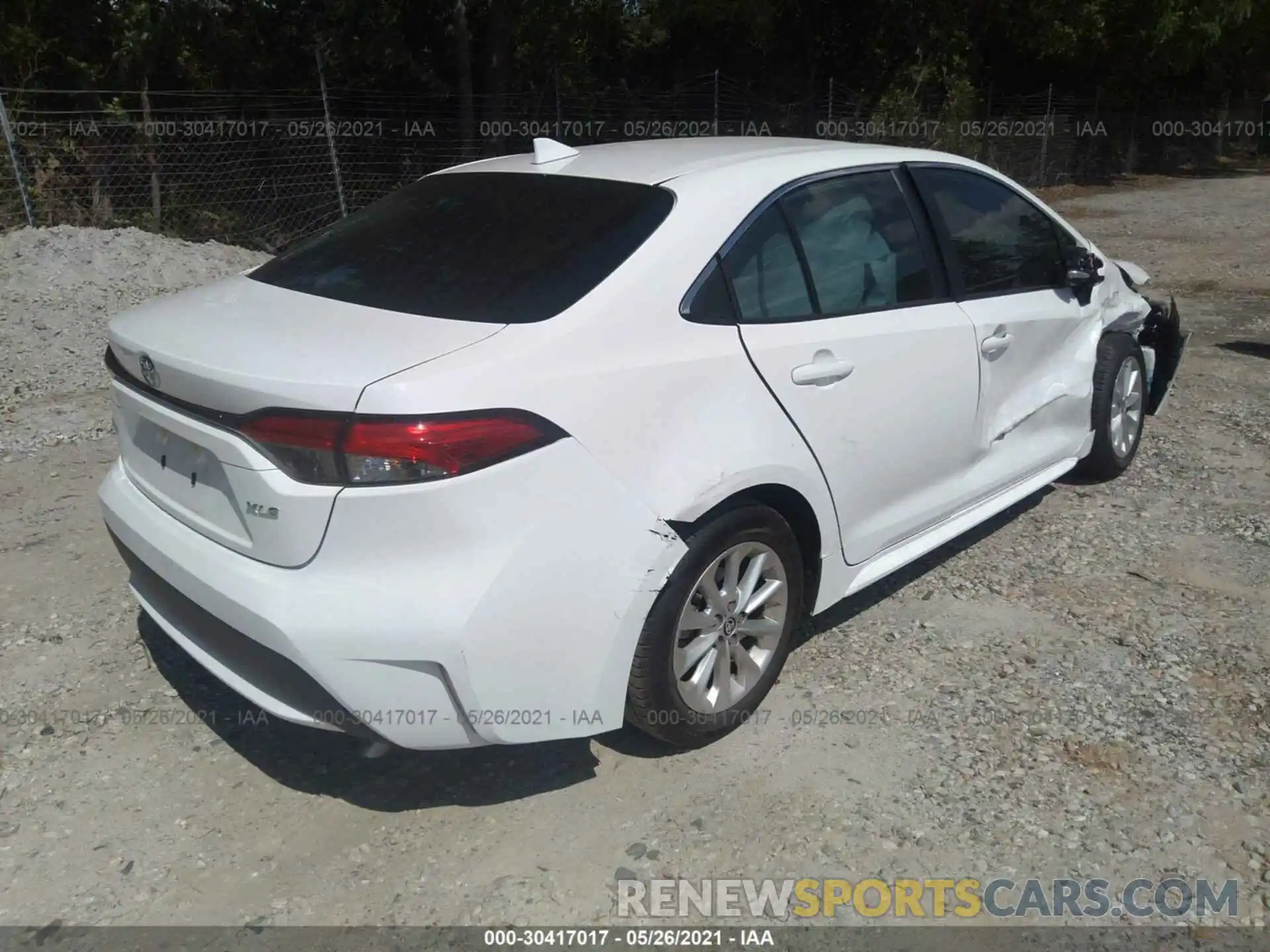 4 Photograph of a damaged car 5YFFPMAE0MP156834 TOYOTA COROLLA 2021